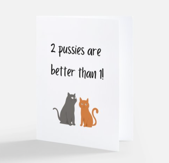 The Purr-fect Pair Card