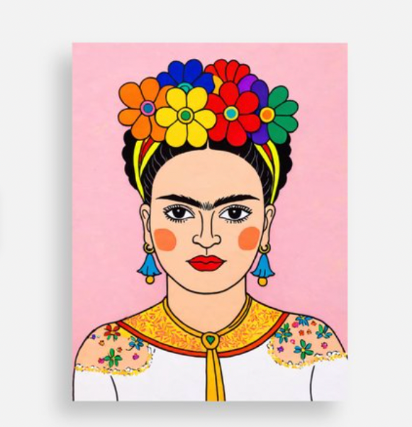 Queer Women's History Month Special Edition Postcard: Frida Kahlo