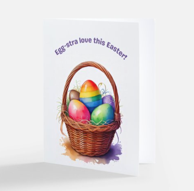 Egg-stra Love This Easter Card