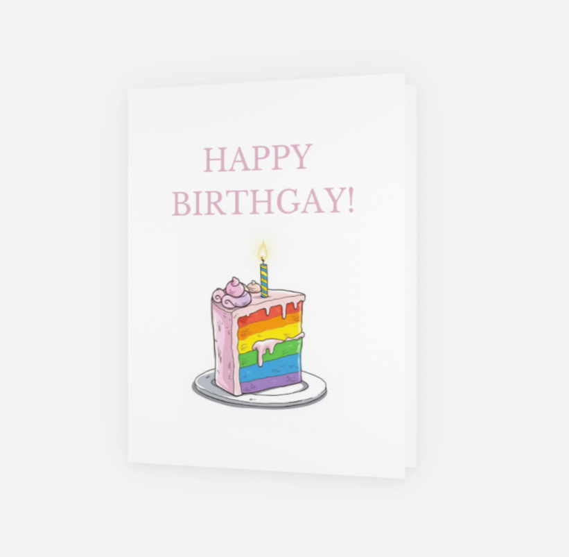 Birthgay Bash Card