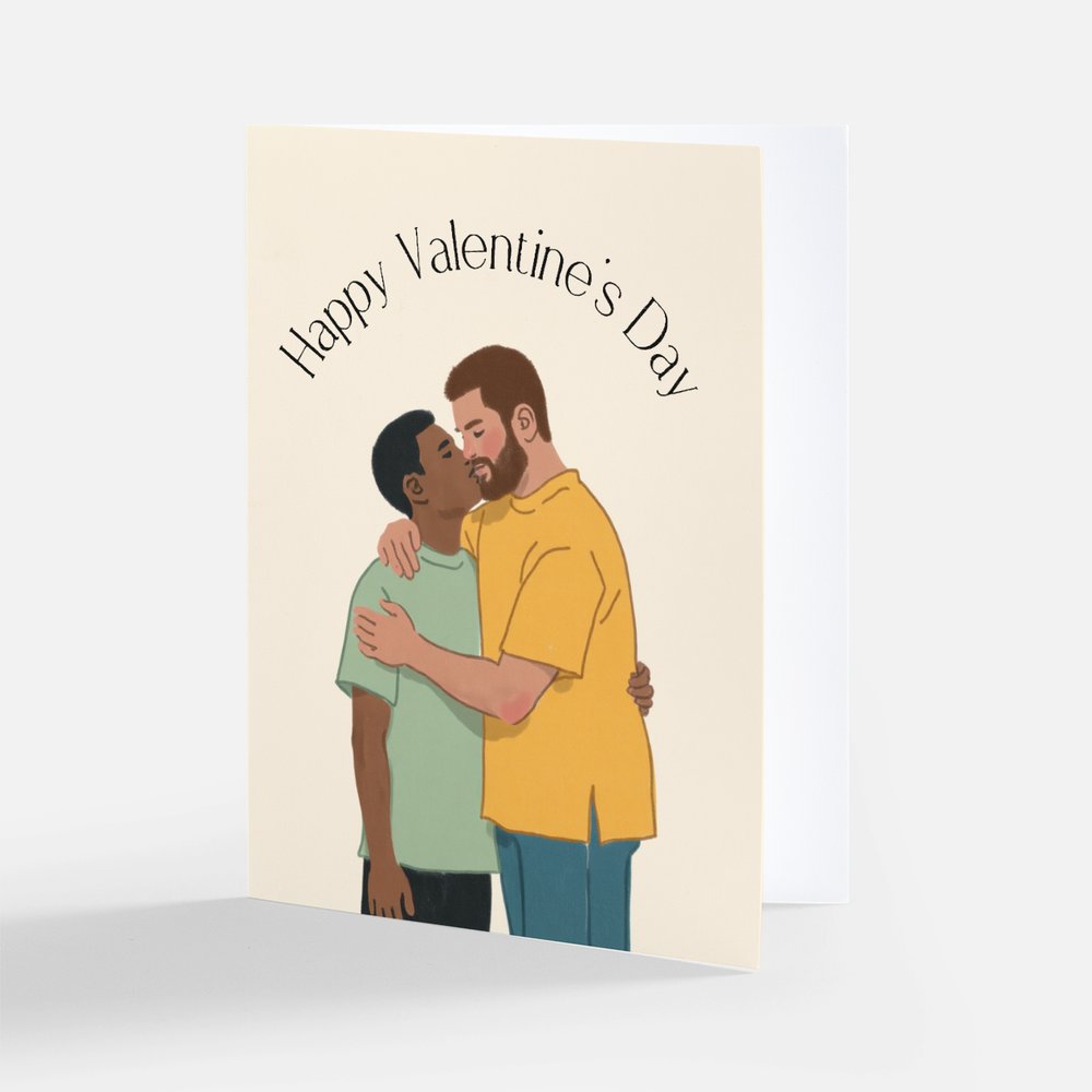 A Bearded Valentine's Tale Card
