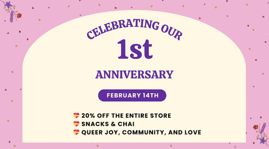 💝 Celebrating One Year of Pride & Petals - Community, Care & Queer Joy