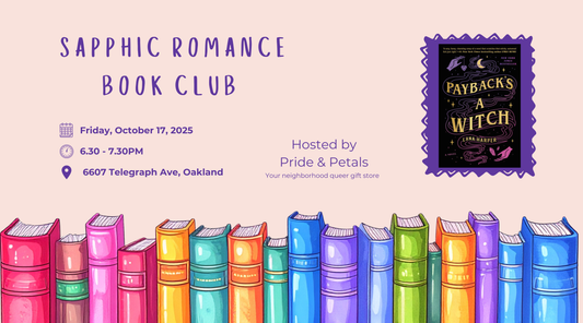 💖 Pride & Petals Sapphic Romance Book Club October Pick: Payback’s a Witch by Lana Harper