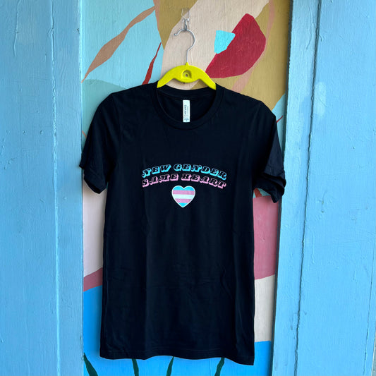 Still Me Tee - Black Trans Pride T-shirt