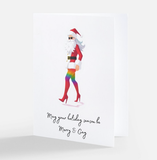 May Your Holiday Season Be Merry & Gay Card