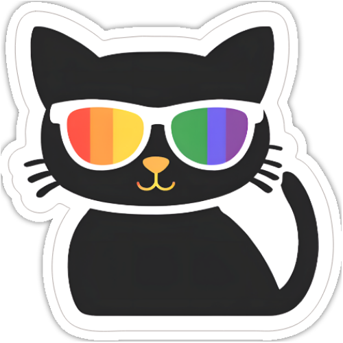 Pride Cat Sticker