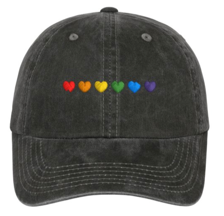 Pride Hearts Cap