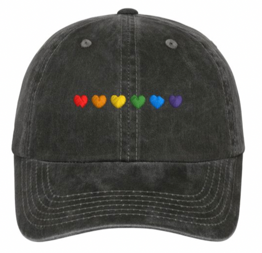 Pride Hearts Cap