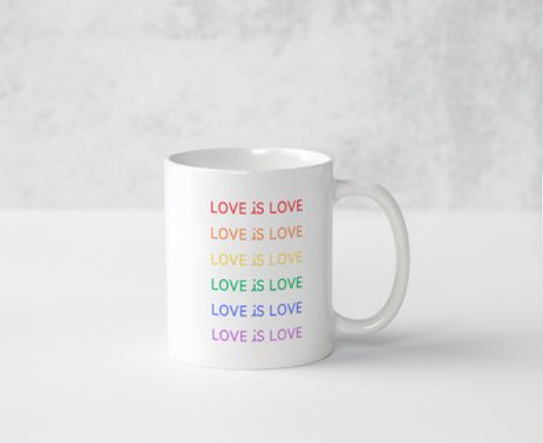 Sip With Pride: Love is Love Mug