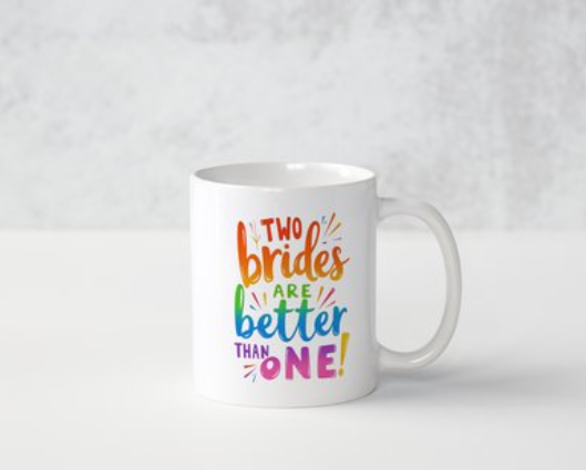 Two Brides, One Perfect Cup