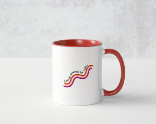 Sip, Slay, Repeat: Lesbian Powered by Coffee Mug