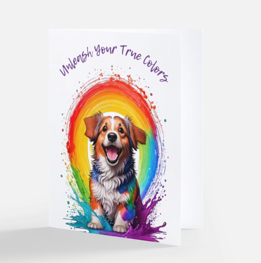 Puppy Pride Parade - LGBTQ+ Pride Card