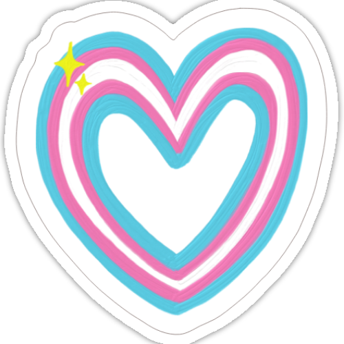 Trans Love Sticker