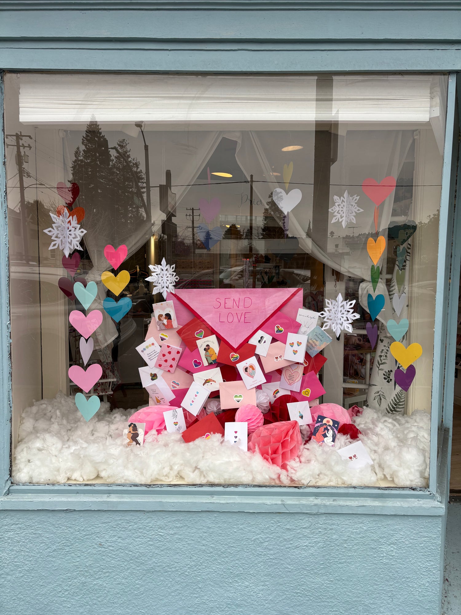 Pride and Petals LGBTQ+ gift shop storefront in Oakland CA — queer greeting cards, stickers and gifts
